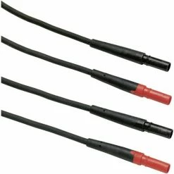 Fluke TL27 Sicherheits-Messleitungs-Set [Stecker 4 Mm - Stecker 4 Mm] 1.50 M Rot, Schwarz 1 St.