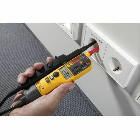 FLUKE T150/VDE Spannungs & Durchgangsprüfer mit LCD mit Wiederstandsmessung Zuschaltbar FLUKE T150/VDE Spannungs & Durchgangsprüfer Mit LCD Mit Wiederstandsmessung Zuschaltbar -FLUKE Shop 15046788 4