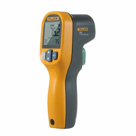 FLUKE 59E Infrarot-Thermometer Mini-IR-Thermometer Digitaler Handtemperatur-Tester 8: 1 Laserthermometer-Pistole Digitales IR-Temperaturmessgerat -30 ~ 350 ° C (-22 ~ 662 ° F),Orange + Grau FLUKE 59E Infrarot-Thermometer Mini-IR-Thermometer Digitaler Handtemperatur-Tester 8: 1 Laserthermometer-Pistole Digitales IR-Temperaturmessgerat -30 ~ 350 ° C (-22 ~ 662 ° F),Orange + Grau -FLUKE Shop 33196655 1