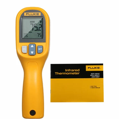 FLUKE 59E Infrarot-Thermometer Mini-IR-Thermometer Digitaler Handheld-Temperaturtester 8:1 Laser-Thermometer-Pistole Digitale IR-Temperaturanzeige -30~350°C (-22~662°F),Orange & Gray FLUKE 59E Infrarot-Thermometer Mini-IR-Thermometer Digitaler Handheld-Temperaturtester 8:1 Laser-Thermometer-Pistole Digitale IR-Temperaturanzeige -30~350°C (-22~662°F),Orange & Gray -FLUKE Shop 36575638 2