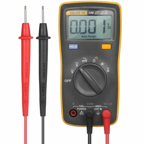 FLUKE 6000 Counts Mini Handheld Multimeter Digitalmultimeter Handheld Voltmeter Tragbares Amperemeter Spannungsmesser Universalmeter Messung von AC/DC Spannung AC/DC Strom Widerstand Kapazität Kontinuität,Orange FLUKE 6000 Counts Mini Handheld Multimeter Digitalmultimeter Handheld Voltmeter Tragbares Amperemeter Spannungsmesser Universalmeter Messung Von AC/DC Spannung AC/DC Strom Widerstand Kapazität Kontinuität,Orange -FLUKE Shop 36575708 2