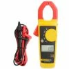 FLUKE F302+ Handmesszange LCD-Display Digitales Zangenmultimeter Zangentyp Universalmesser Amperemeter AC/DC-Spannungsmesser 400A AC-Strom 600V DC/AC-Spannungs-Zangenmesser,Orange