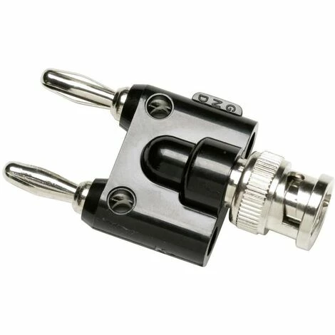 Fluke BP881 Messadapter BNC-Stecker - Bananenstecker 4 Mm Stapelbar Schwarz 1 Fluke BP881 Messadapter BNC-Stecker - Bananenstecker 4 Mm Stapelbar Schwarz