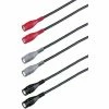 Fluke PM9092 BNC-Messleitungs-Set 0.50 M Rot, Schwarz, Grau
