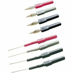 Fluke TAS90 Sicherheits-Messleitung [Stecker 4 Mm - Buchse 4 Mm] Rot, Grau, Schwarz 1 St.