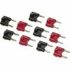 Fluke BP980 Messadapter Buchse 4 Mm, Schraubklemmen - Bananenstecker 4 Mm Stapelbar Rot, Schwarz