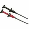 Fluke AC283A Sicherheits-Abgreifklemmen-Set Buchse 4 Mm CAT IV 600 V, CAT III 1000 V Rot, Schwarz
