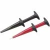 Fluke AC280 Sicherheits-Abgreifklemmen-Set Buchse 4 Mm CAT IV 600 V, CAT III 1000 V Rot, Schwarz