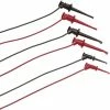 Fluke TL970 Messleitungs-Set [Abgreifklemmen - Bananenstecker 4 Mm] 0.90 M Rot, Schwarz 1 St.
