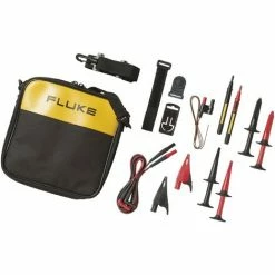 Fluke TLK289 Sicherheits-Messleitungs-Set [Abgreifklemmen, Stecker 4 Mm, Prüfspitze - Stecker 4 Mm]