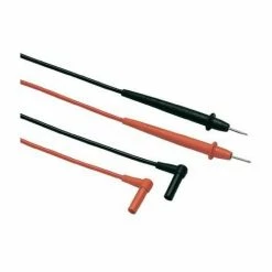 SATZ SICHERHEITSLEITUNGEN FLUKE TL75-1 [ BANANA M LE 4 MM - PRÜFSONDE] 1,50 M SCHWARZ, ROT 3971218