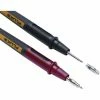 Fluke TL175E Sicherheits-Messleitungs-Set [Lamellenstecker 4 Mm - Prüfspitze] 1.20 M Schwarz, Rot 1