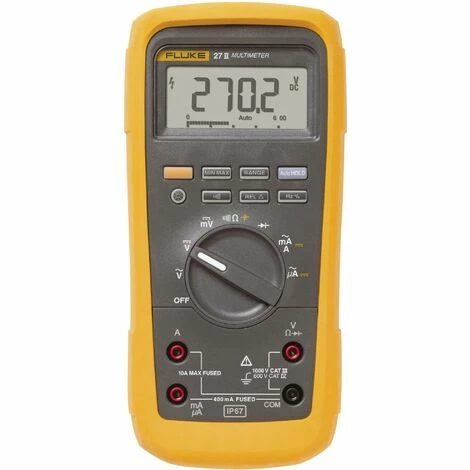 Fluke 3947770 Hand-Multimeter digital Wasserdicht (IP67) CAT III 1000 V, CAT IV 600 V Anzeige (Coun Fluke 3947770 Hand-Multimeter Digital Wasserdicht (IP67) CAT III 1000 V, CAT IV 600 V Anzeige (Coun -FLUKE Shop 9617319 1
