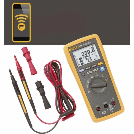 Fluke 4401595 Hand-Multimeter digital Grafik-Display, Datenlogger CAT III 1000 V, CAT IV 600 V Anze Fluke 4401595 Hand-Multimeter Digital Grafik-Display, Datenlogger CAT III 1000 V, CAT IV 600 V Anze -FLUKE Shop 9617553 1
